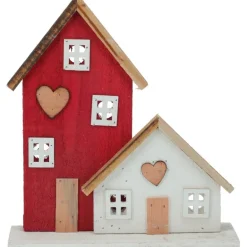 Casetta Illuminata 28 cm. Pezzo Singolo