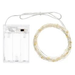 Catena 40 MicroLED BIANCO CALDO Luce Fissa