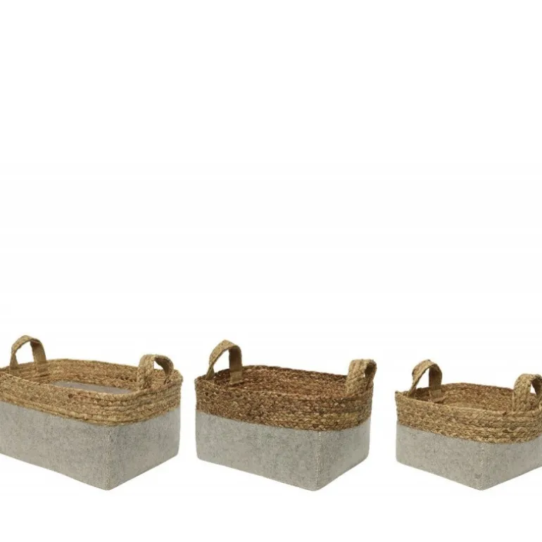 Cestino in feltro Large 40 cm. Pezzo Singolo