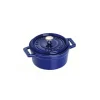 Cocotte 10 cm Blu Scura in Ghisa
