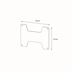 Connettore Interno per Fioriera Hestera PLANTER DIVIDER 100x40x80 cm