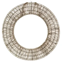 Corona 3D Marrone Ø 110cm HDM 15000 MicroLED BIANCO CALDO e BIANCO FREDDO