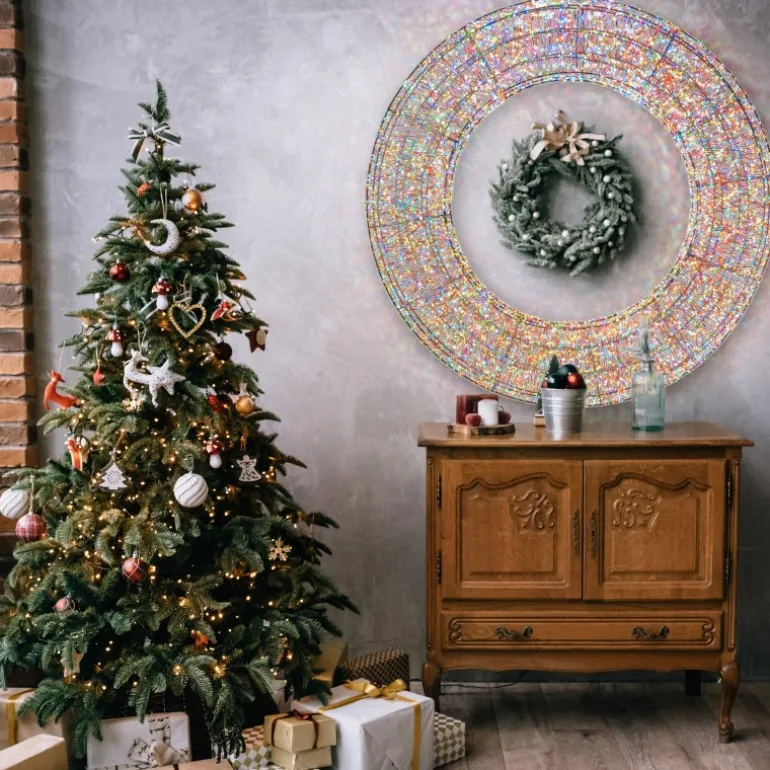 Corona 3D Marrone Ø 110cm HDM 15000 MicroLED RGB