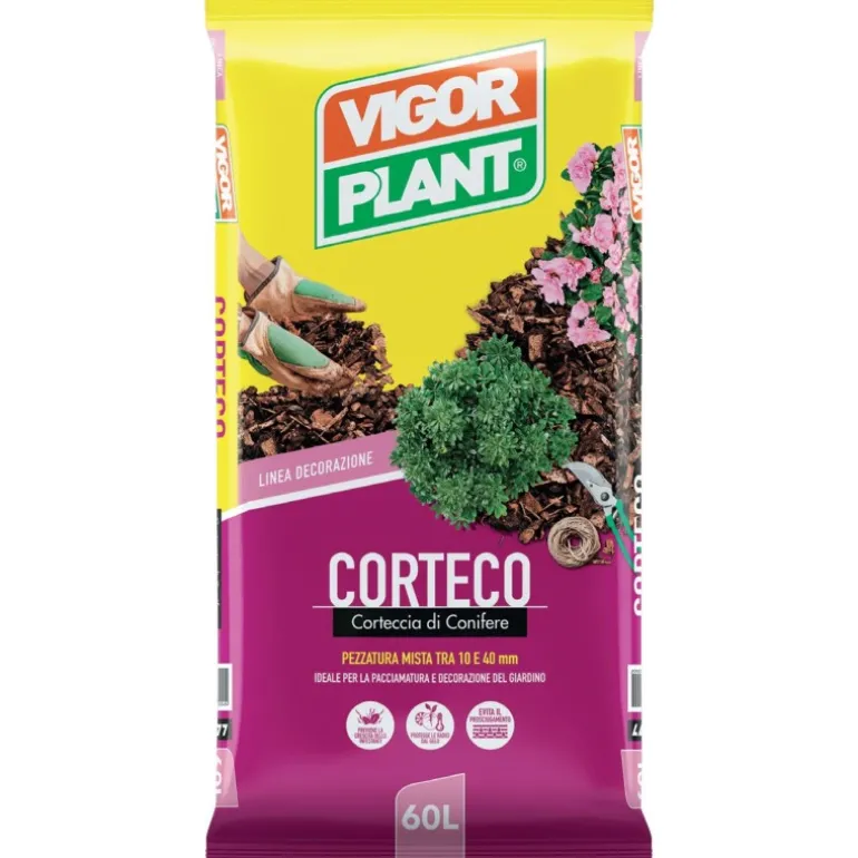 Corteccia di conifere Corteco 60 litri Vigorplant