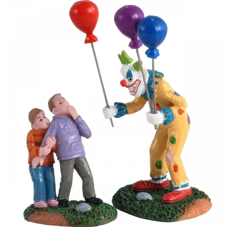 Creepy Balloon Seller Set Of 2 Cod. 12009