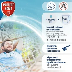 Cyperbase Antizanzara Insetticida Multi Insetto Concentrato 1 litro