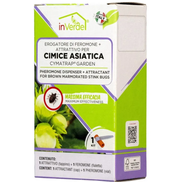 Erogatore di Feromone con Attrattivo per Cimice Asiatica InVerde