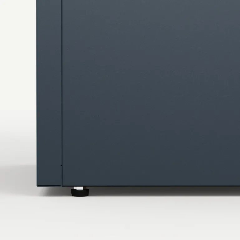 Fioriera Alta Herstera PLANTER COLUMN in Metallo colore Antracite 50x50x100 cm