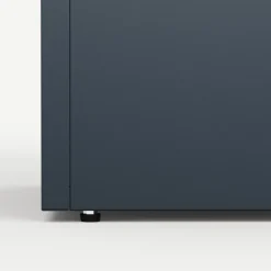 Fioriera Cubo Herstera PLANTER CUBE 60 in Metallo colore Antracite 60x60x60 cm