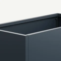 Fioriera Herstera PLANTER 50 in Metallo colore Antracite 100x50x50cm