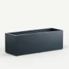 Fioriera Herstera PLANTER 50 in Metallo colore Antracite 150x50x50cm