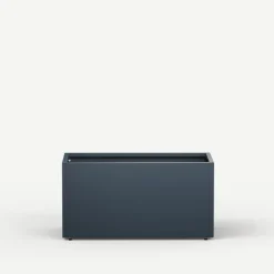 Fioriera Herstera PLANTER 30 in Metallo colore Antracite 100x30x50 cm