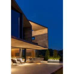 Fioriera Herstera PLANTER 30 in Metallo colore Antracite 100x30x50 cm