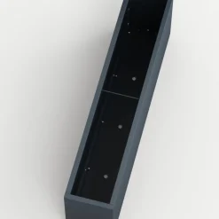 Fioriera Herstera PLANTER 30 in Metallo colore Antracite 150x30x50 cm