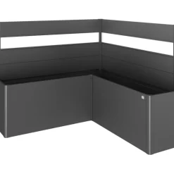 Frangivista con Elemento Vetro per Fioriera BELVEDERE L in Metallo Biohort