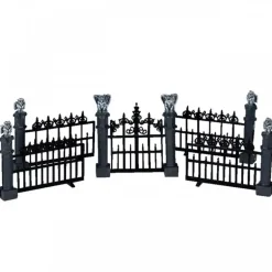 Gargoyle Fence Set Of 5 Cod. 44139