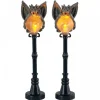 Gargoyle Lamp Post Set of 2 B/O 4.5V Cod. 14829