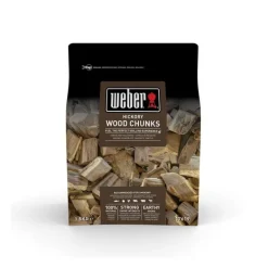 Grandi pezzi di Legna per Affumicatura - Hickory Weber Cod. 17619