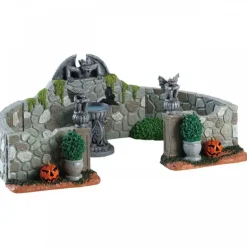 Grey Gargoyle Gardens Set Of 6 Cod. 83350
