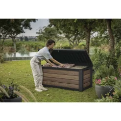 Keter Baule in Resina SIGNATURE DECO BOX 150 NOCE