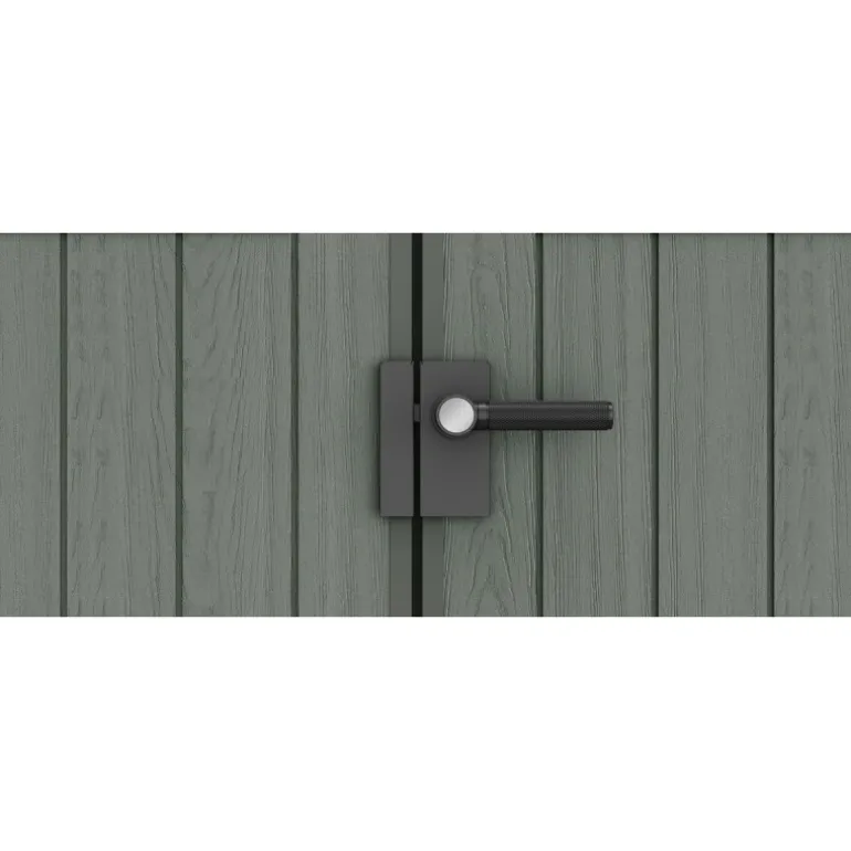 Keter Casetta da Giardino in Resina DARWIN 6x4 Green con Finestre Frontali