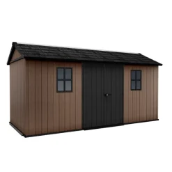 Keter Casetta da Giardino in Resina NEWTON PLUS 7515 - Doppia Scelta di Montaggio