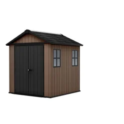 Keter Casetta da Giardino in Resina NEWTON PLUS 757 - Doppia Scelta di Montaggio