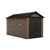 Keter Casetta da Giardino in Resina NEWTON PLUS 7513 - Doppia Scelta di Montaggio