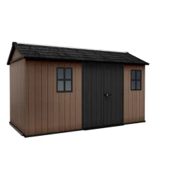 Keter Casetta da Giardino in Resina NEWTON PLUS 7513 - Doppia Scelta di Montaggio