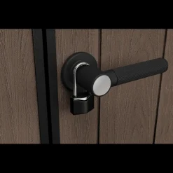 Keter Casetta da Giardino in Resina NEWTON PLUS 975 - Doppia Scelta di Montaggio