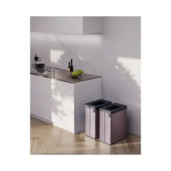 Keter Pattumiera VERTO Recycle Rosa Perlato