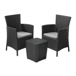 Keter Set Balcony IOWA Grafite