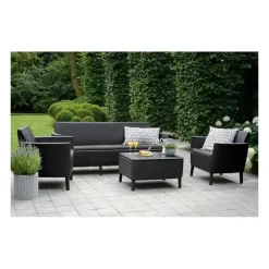 Keter Set Tavolo + Poltrona SALEMO Grafite