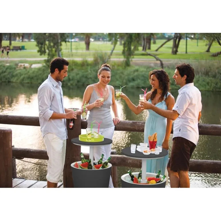 Keter Tavolino in Resina COOL BAR Grigio