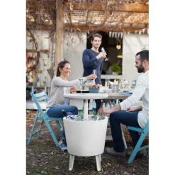 Keter Tavolino in Resina COOL BAR Bianco