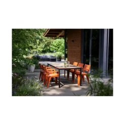 Keter Tavolo PORTO 160 effetto Legno struttura Grafite