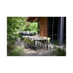 Keter Tavolo PORTO 160 effetto Legno struttura Grafite