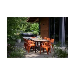 Keter Tavolo PORTO 200 effetto Legno struttura Grafite