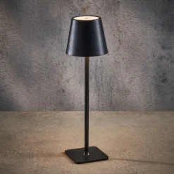 Lampada da Tavolo colore Nero LED Multicolore USB-C