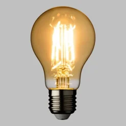 Lampadina E27 Vintage Goccia Ø 60 Bianco Caldo 4W
