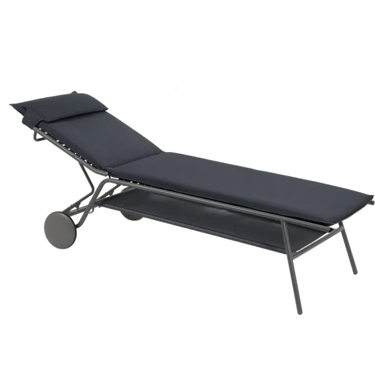 Lettino MIAMI HIGH BEC LaFuma LFM5174 Dark Grey