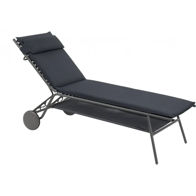 Lettino MIAMI HIGH BEC LaFuma LFM5174 Dark Grey