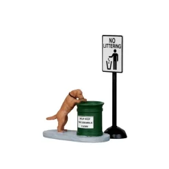 No Littering Set of 2 Cod. 14364