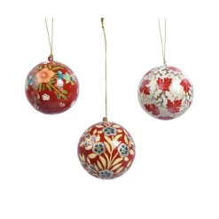 Pallina di Natale da Appendere dipinta a Mano Pezzo Singolo