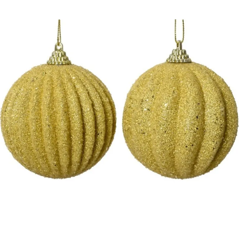 Pallina di Natale da Appendere in EVA color Oro Pezzo Singolo