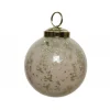 Pallina in vetro da appendere 7,5 cm oro.