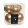 Palline di Natale da Appendere in Vetro 8 cm. Set di 6