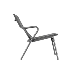 Panca Bassa imbottita VENCE LaFuma LFM5287 Obsidian/Titane