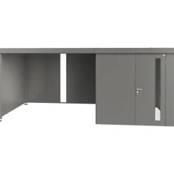 Pannello in Vetro Oscurato per Tettoia Laterale per Casetta in Metallo NEO Biohort