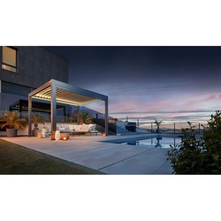 Pergola in Metallo Biohort 4x3 m